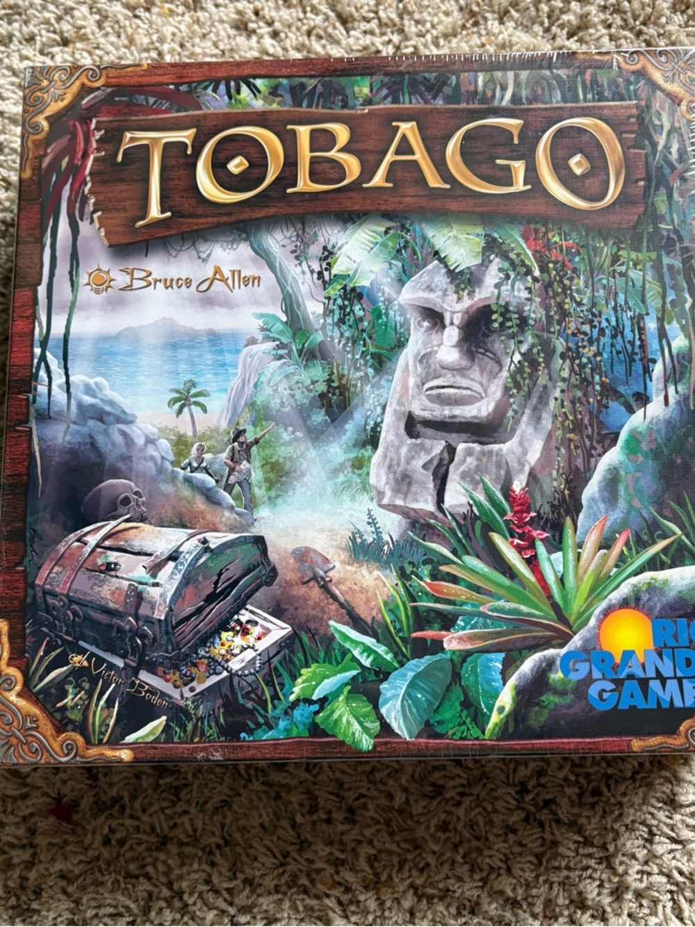 Tobago Board Game Rio Grande Games Bruce Allen NIB NWT
